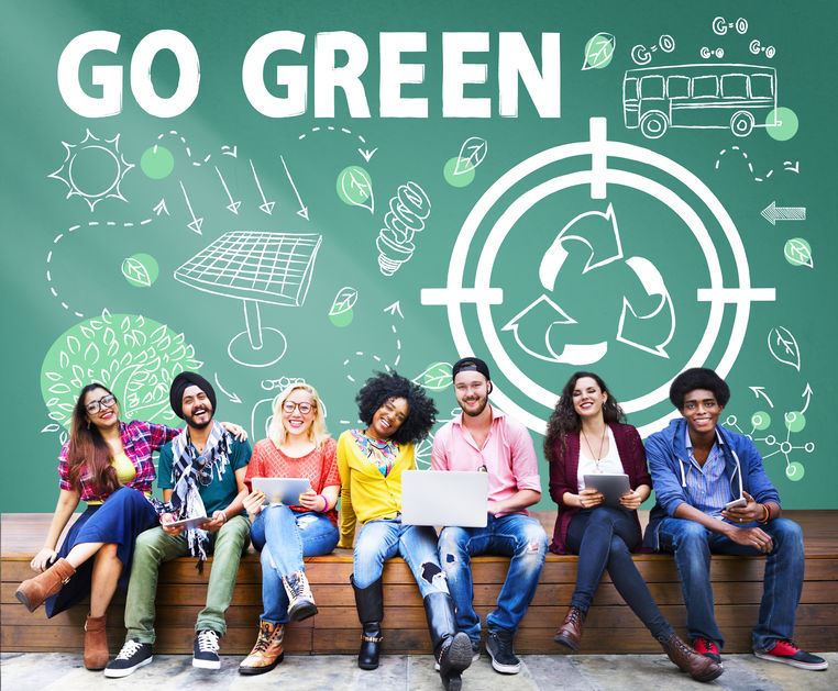 Go Green While Going To School